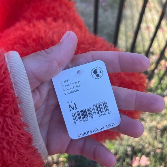 Free People Lena Teddy Jacket NWT - Picture 4 of 9